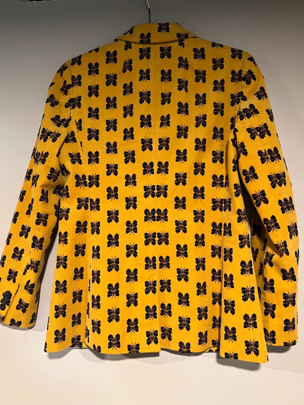 J. Crew Golden Blazer with Butterfly Motif - Picture 4 of 4
